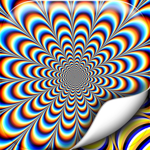 Psychedelic Wallpaper Art – Hypnotic Background Pics for Optical Illusions and Eye Trick.s icon