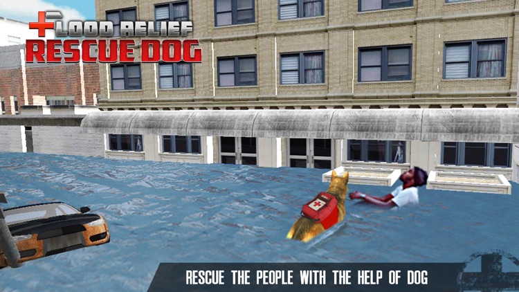 Flood Relief Rescue Dog : Save stuck people lives screenshot-4