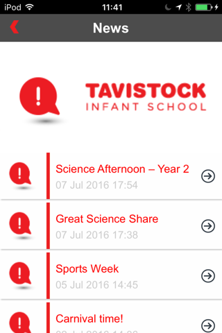 Tavistock Infant School screenshot 2