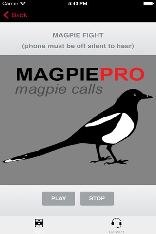 REAL Magpie Calls for Hunting & Magpie Sounds! - BLUETOOTH COMPATIBLE screenshot 2