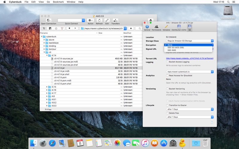 Cyberduck 8.7.0.40629 for mac instal