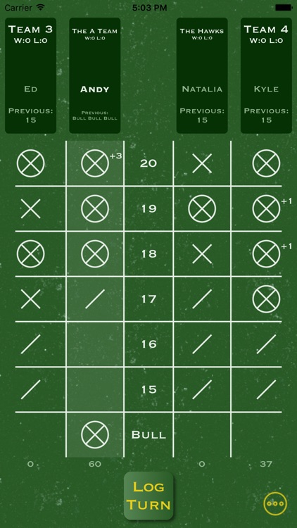 Cricketeer With Friends - Interactive Darts Scoreboard for Cricket screenshot-3