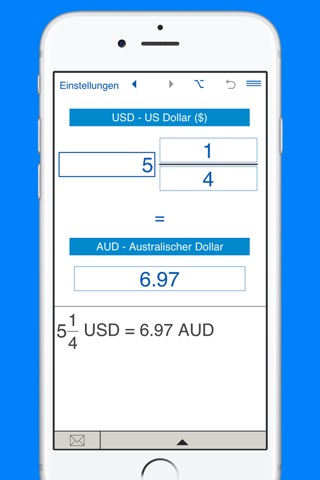 US Dollars to Australian Dollars converter screenshot 4