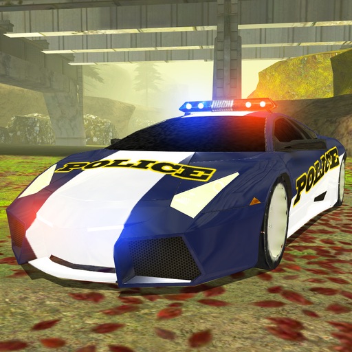 3D Off-Road Police Car Racing  - eXtreme Dirt Road Wanted Pursuit Game FREE Icon