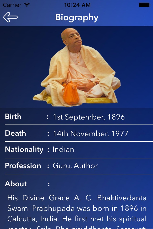 Srila Prabhupada Quotes screenshot 2