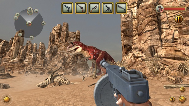 Jurassic Dinosaur Hunter 2016 : Desert Challenge(圖1)-速報App