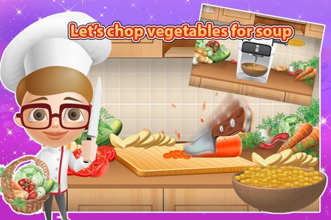 Corn Soup Maker – Bake delicious food in this cooking mania game screenshot 3