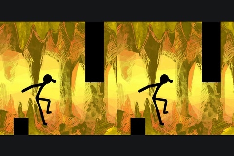 VR-Stick-man Cave Runner Free screenshot 3