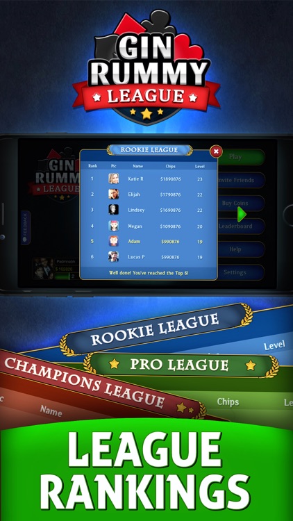 Gin Rummy League