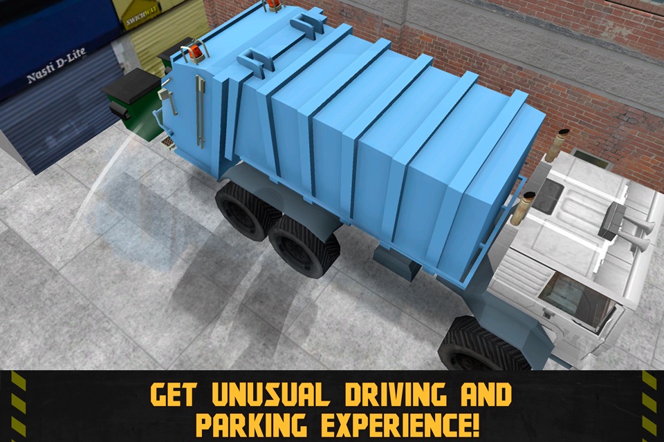 City Garbage Truck Driving Simulator 3D screenshot 4