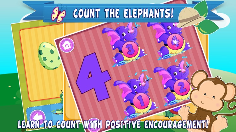 Toddler Zoo World Count and Touch – 123s counting playtime for preschool kids screenshot-3