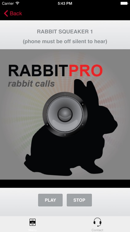 REAL Rabbit Calls & Rabbit Sounds for Hunting Calls - BLUETOOTH COMPATIBLE screenshot-0