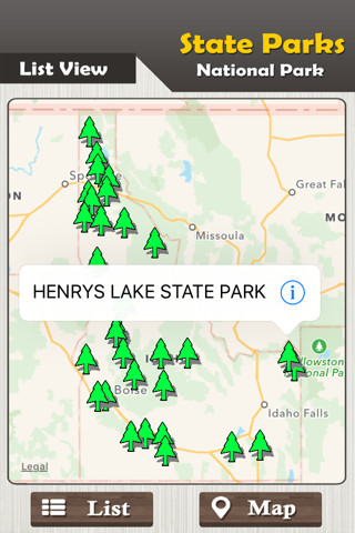 Idaho State Parks & National Parks Guide screenshot 2