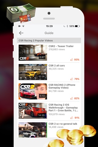 Free Cheats for CSR Racing 2 - Cars Stats, Free Gold and Walkthrough screenshot 3