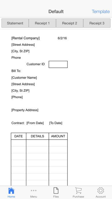 How to cancel & delete Rent Receipt Pro from iphone & ipad 1