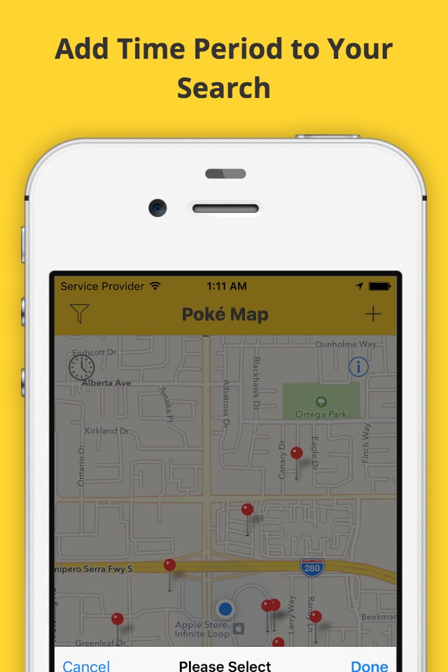 Map Radar - Guide For Pokemon Go: Search, Find and Share Rare Pokemon Location screenshot 3
