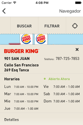 Burger King Puerto Rico screenshot 4