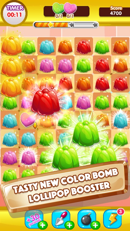 Gummy Pop World Mania - Fun New Free Matching Game