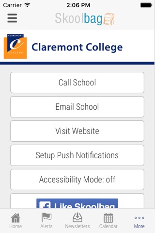Claremont College screenshot 4