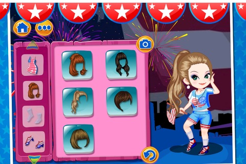 4th Of July - Independence Day DressUp screenshot 2