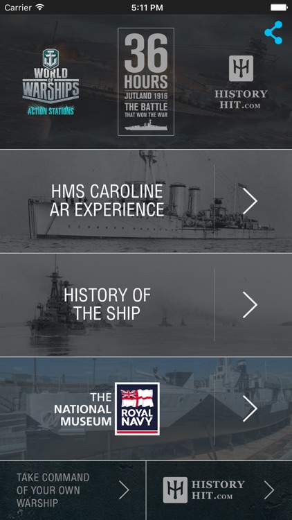 HMS Caroline AR Experience - National Museum of the Royal Navy