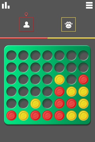 Four in a row! Online - Multiplayer classic board free games for 2 players play with friends screenshot 3