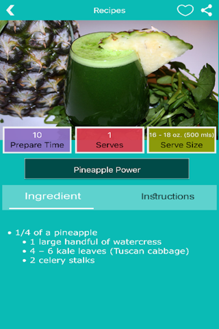 Healthy and Fresh Juice Recipes - náhled