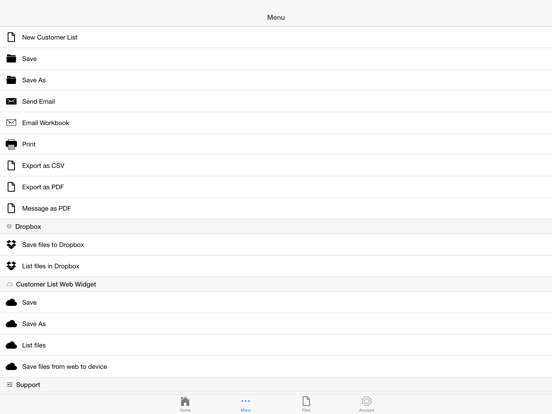 Screenshot #5 pour Customer List