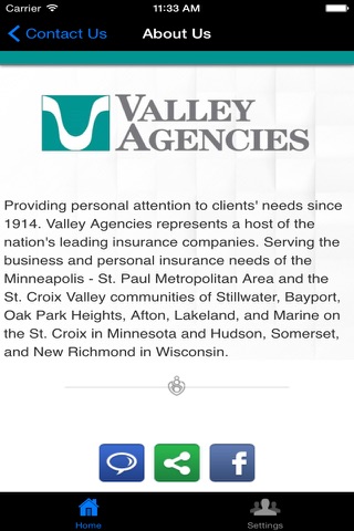 Valley Agencies, Inc screenshot 2