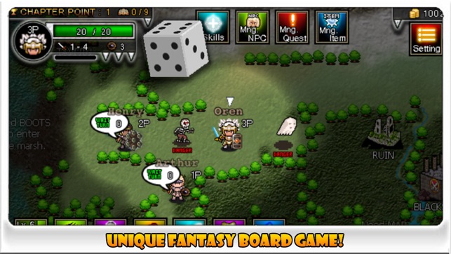 HROOGAR: Fantasy Board Game(圖1)-速報App