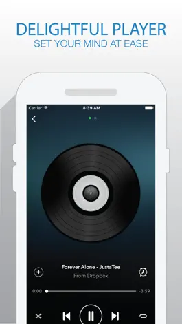 Game screenshot Katrina Music - Music Player For Cloud Platforms from Box Drive apk