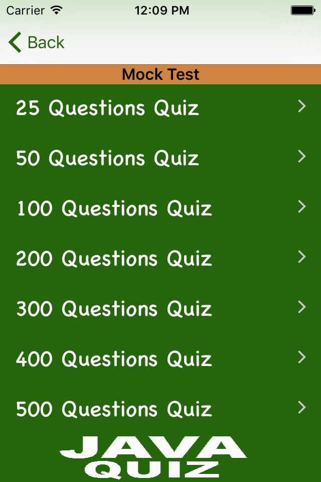 Java Quiz 500+ Questions Free screenshot 2