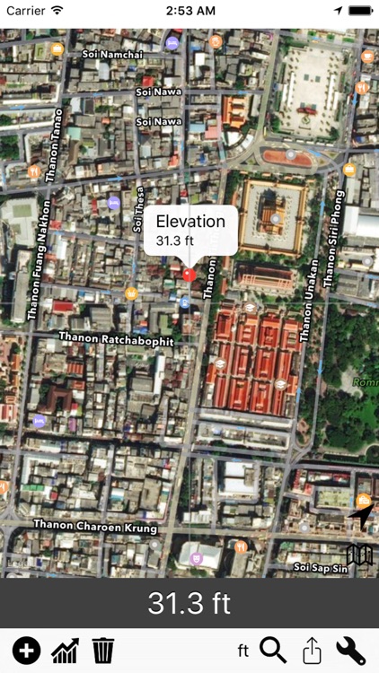 Elevation - Height above Sea Level, Altitude Map screenshot-4