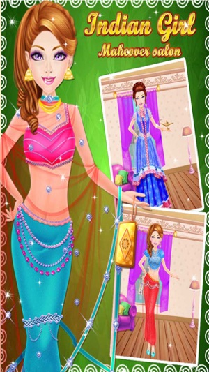 Indian Girl Makeover Salon(圖5)-速報App