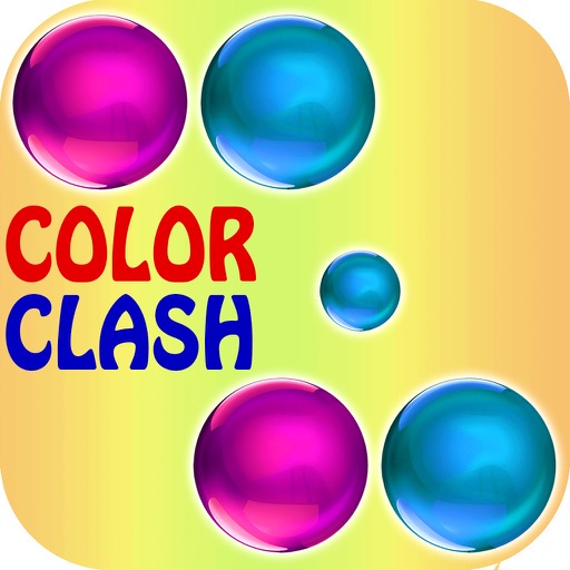 Color Clash - Free Addictive Colour Puzzle Game Icon