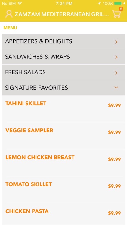 ZAMZAM MEDITERRANEAN GRILL screenshot-4