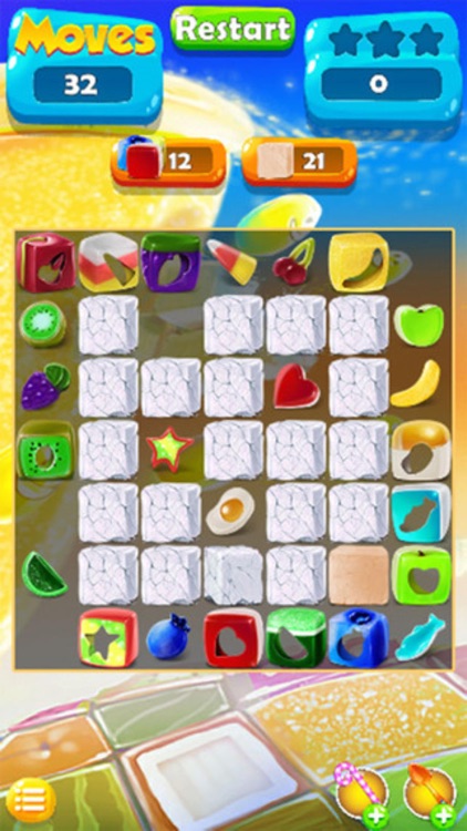 Sweet Candy Joy - jelly match puzzle game