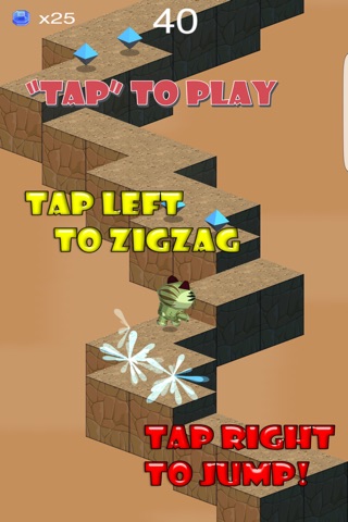 Zombie Tiger Jumpy Run 3D - undead animal racing screenshot 2