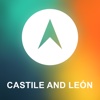 Castile and Leon, Spain Offline GPS : Car Navigation