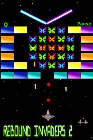 Rebound Invaders 2,  Breakout - náhled