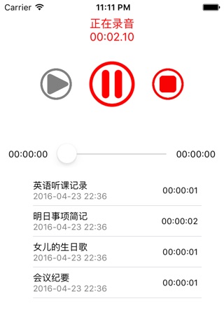 Recorder: Elegant Recording screenshot 2