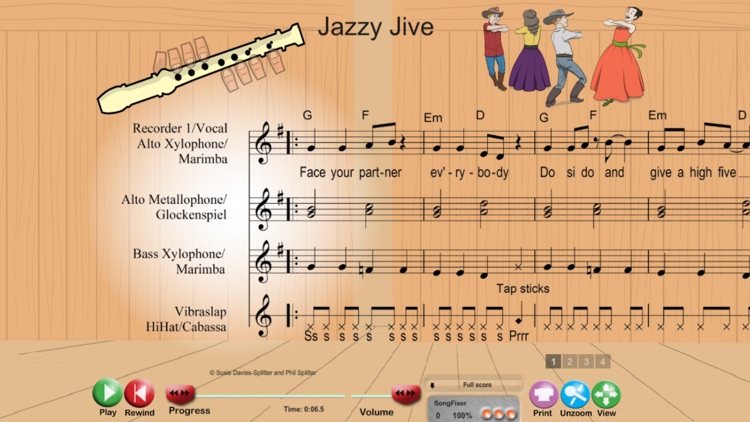 Susie and Phil's Take Orff with Recorder screenshot-3