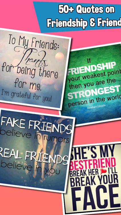 BFF Friends Quotes & Wallpapers - HD Friendship Backgrounds by Narcis  Randrianarivony