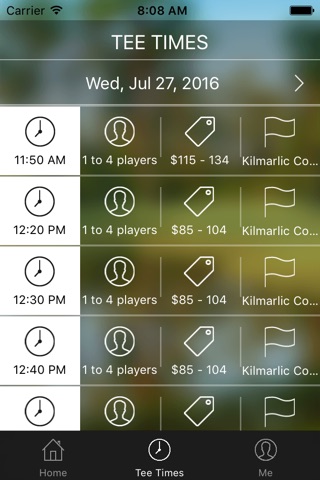 Kilmarlic Golf Tee Times screenshot 3