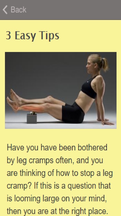 How To Get Rid Of Leg Cramps