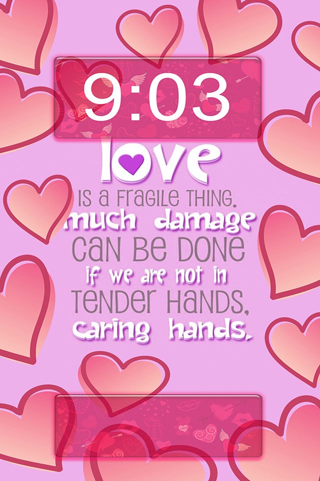 Love Quotes Wallpapers Free 2016 – Cute Backgrounds For Girls with Lock Screen Themes screenshot 4