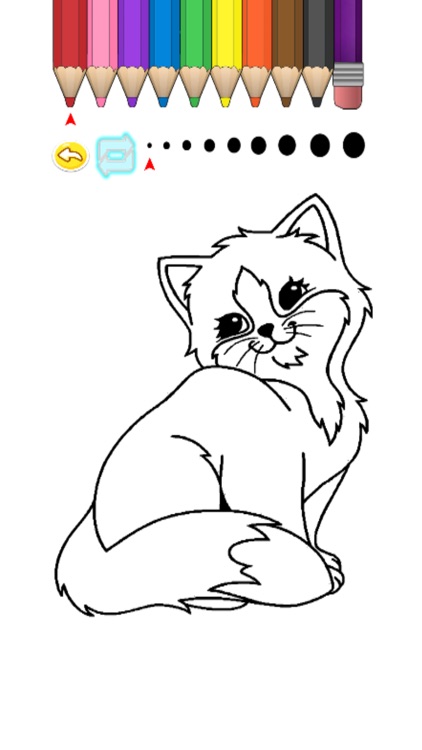 Kids Coloring Book - Cute Cartoon Kazumi screenshot-3