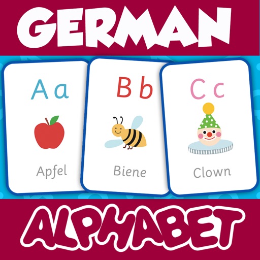 German Alphabets Flash Cards - Learn German for Kids icon