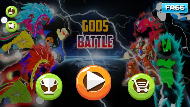 Battle of Gods Fighters, game for IOS