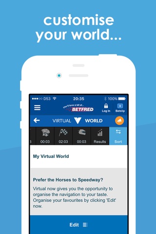 Betfred Virtual World On Demand and Quick Sports screenshot 2